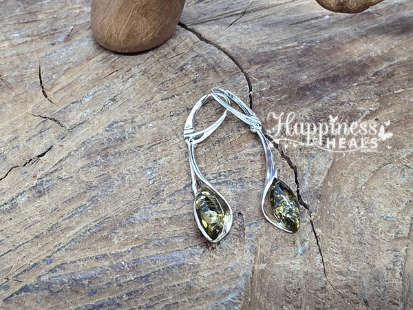 Amber Earrings