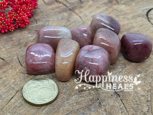 Red Guava Quartz – Nurture the Heart, Ignite the Soul ❤️🔥(Tumbled)