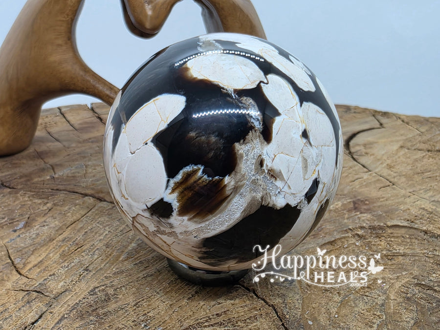 Peanut Wood Sphere