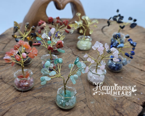 Mini Crystal Chip Tree
