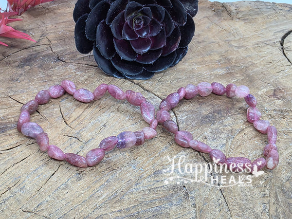 Pink Tourmaline Bracelet