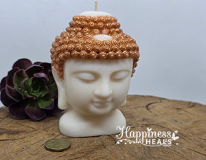 Buddha Bust Candle – Calm, Clarity & Sacred Ambience 🕯️🧘‍♂️