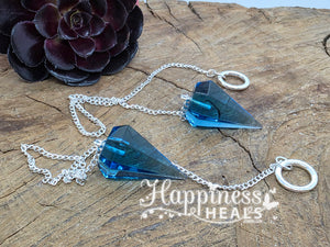 Dark Blue Obsidian - Pendulum 🔮