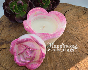 Rose Candle