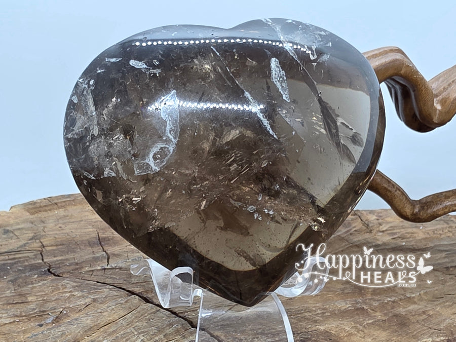 Smokey Quartz Heart