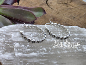 Sterling Silver Hoop Earrings