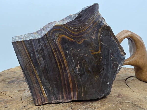 Tiger Eye Banded Slab