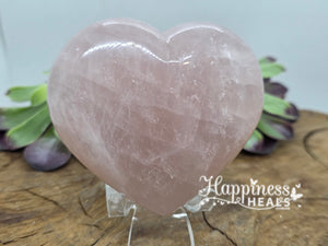 Rose Quartz Heart