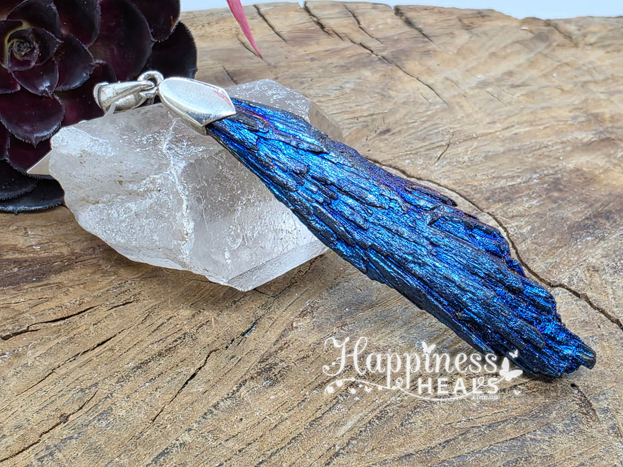 Kyanite Rainbow Pendant