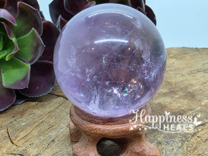Amethyst Sphere – Peace, Protection & Spiritual Connection 💜🔮