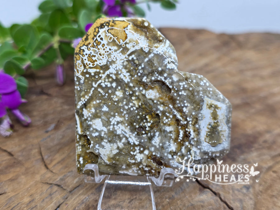 Ocean Jasper Heart