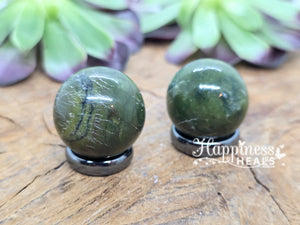 Nephrite Jade Spheres -30mm