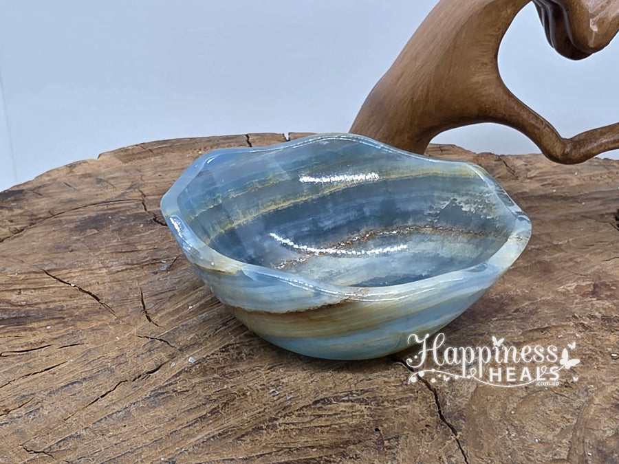 Blue Onyx Bowl