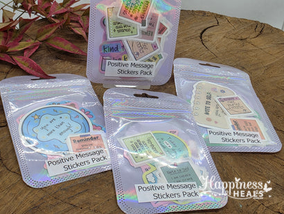 Positive Message Stickers Pack