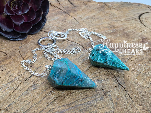 Chrysocolla Pendulum 🌊