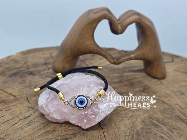 Evil Eye Bracelet Adjustable
