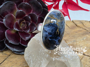 Pietersite Ring - Size: 8