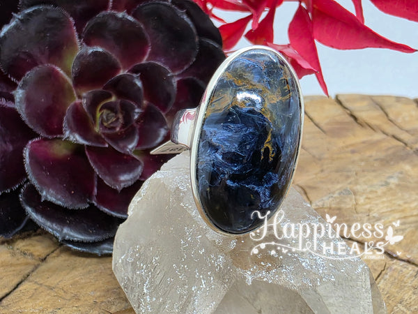 Pietersite Ring - Size: 8
