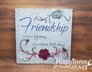 Friendship Garden Plaque