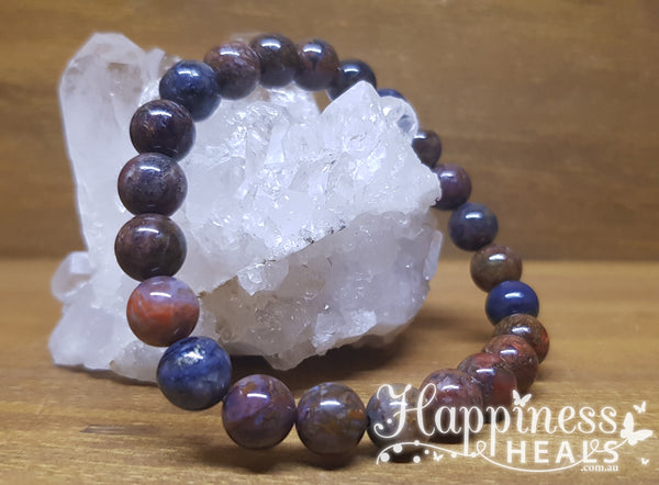 Pieteresite Bracelet - 7mm Ball