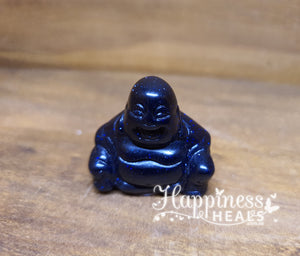 Blue Goldstone Buddha