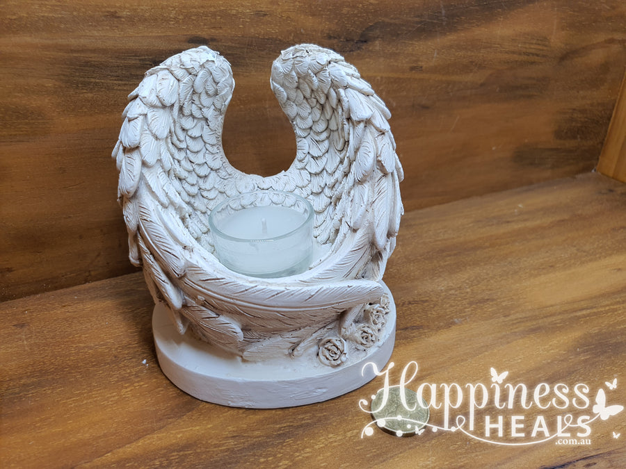 Angel Wings Candle Holder