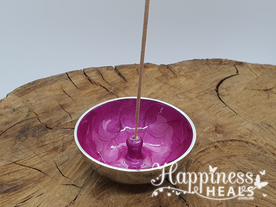 Incense Holder - Round Metal