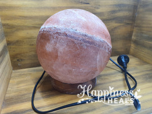 Himalayan Giant Orb Salt Lamp