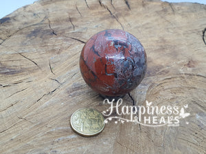 Red Jasper Sphere