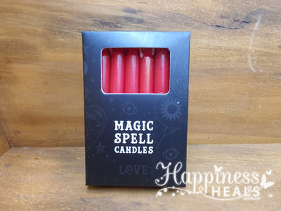 Magic Spell Candles - Red - love
