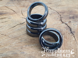 Hematite Rings