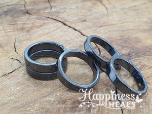 Hematite Rings