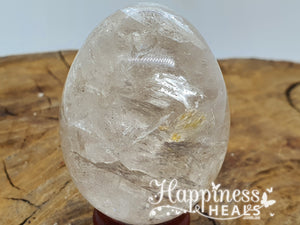 Clear Quartz Egg