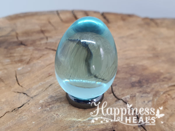 Light Blue Obsidian Egg