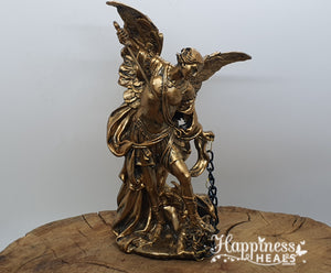 Archangel Michael Bronze - 8" - St. Miguel