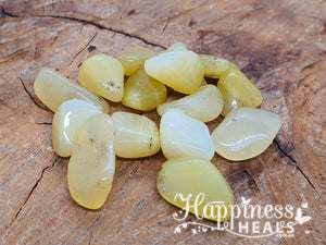 Yellow Opal (Tumbled) - Tanzania Africa