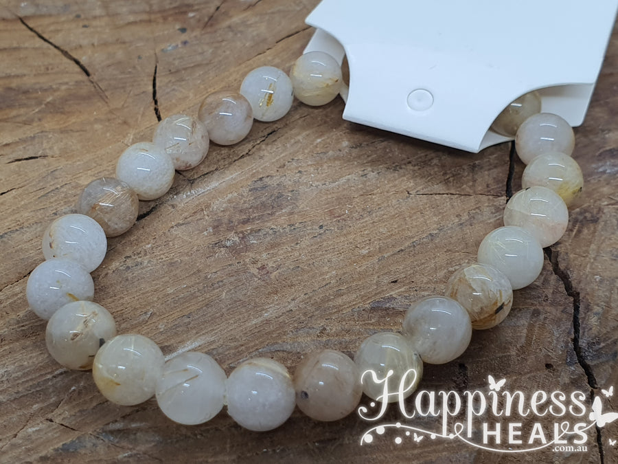 Rutilated Quartz Bracelet