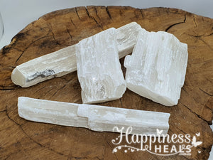 Selenite Rod - Raw (star)