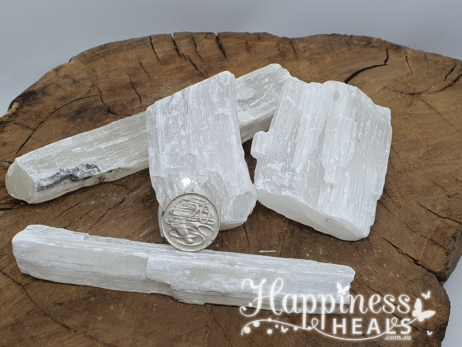 Selenite Rod - Raw (star)