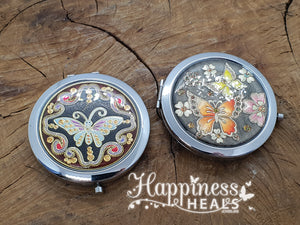 Compact Mirror - Butterfly