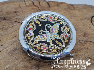 Compact Mirror - Butterfly
