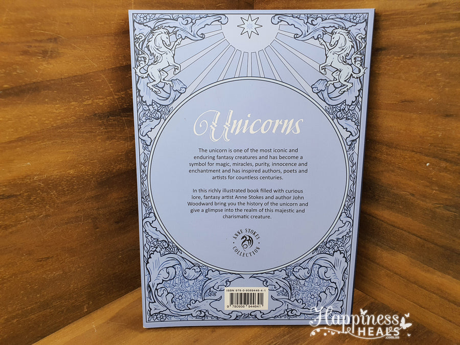 Unicorns Book By Anne Stokes and John Woodward