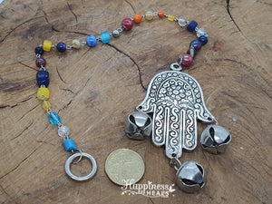 Hamsa Hand Wind Chime