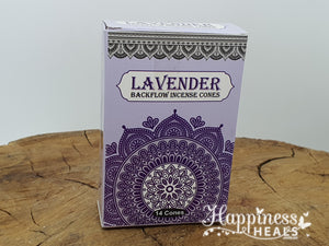 Lavender Blackflow Incense Cones