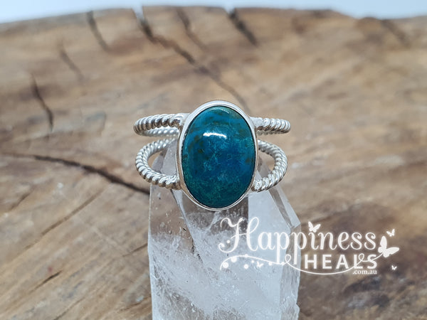 Chrysocolla Ring - Size 8.5