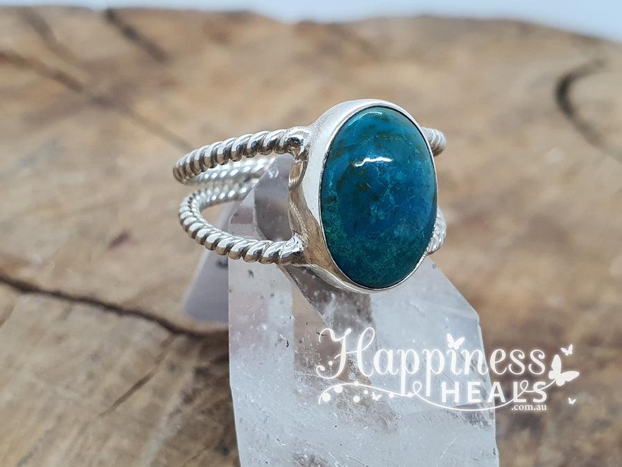 Chrysocolla Ring - Size 8.5