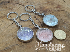 Chip Crystal Keyring