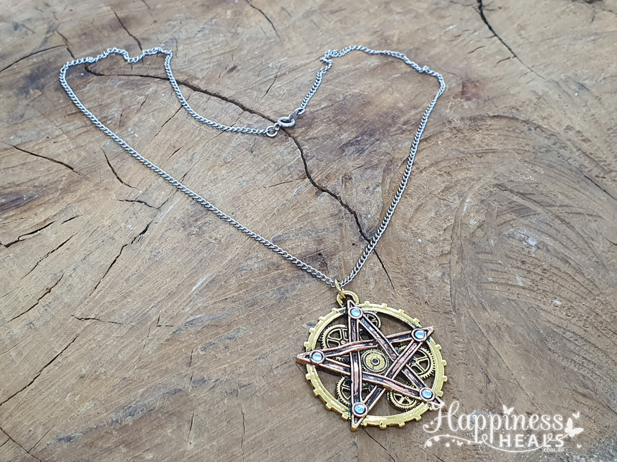 Penta Meridia Pendant - Engineerium By Anne Stokes