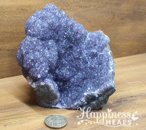 Amethyst Cluster Slab: A Stunning Slice of Tranquility