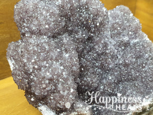 Amethyst Cluster Slab: A Stunning Slice of Tranquility